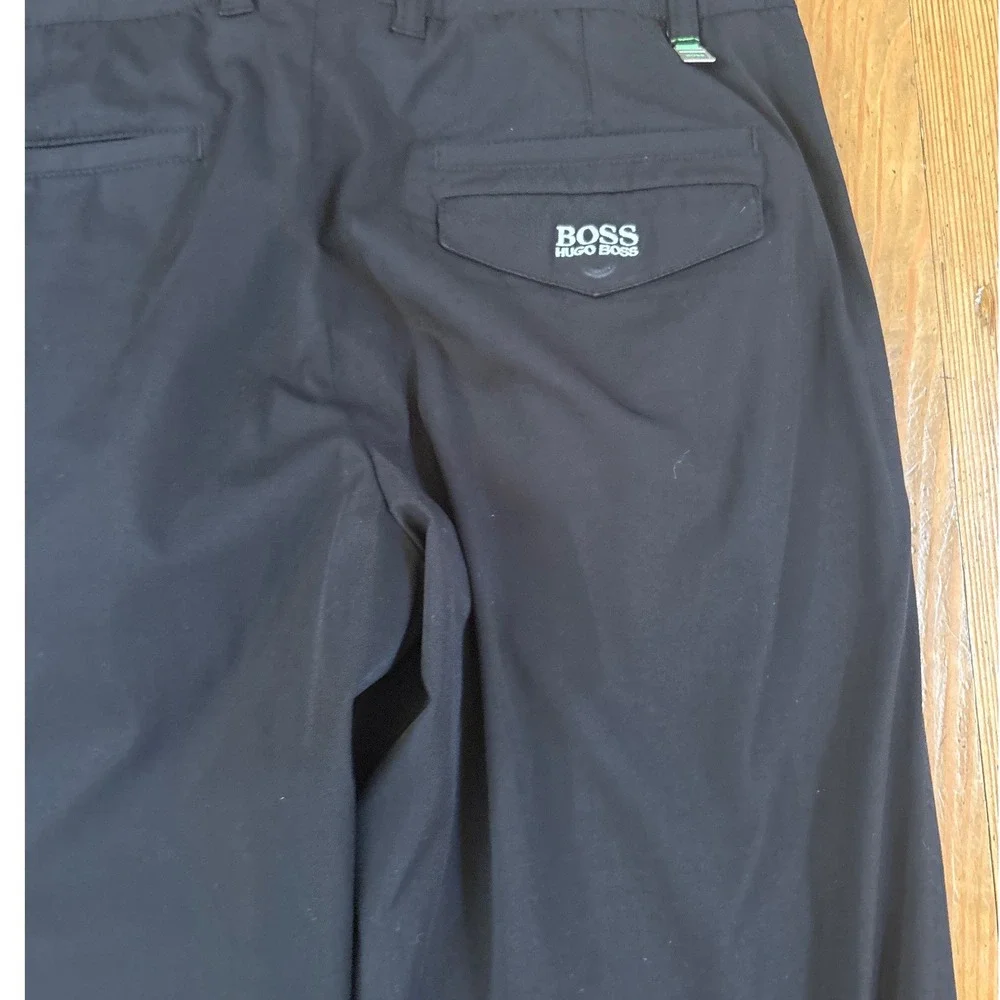 Hugo Boss Green Label‎ HasslyPro 1 Pants Mens Navy Blue Golf Chinos SIZE 34R